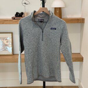 Patagonia Women's Better Sweater® 1/4-Zip Fleece - Grey - M